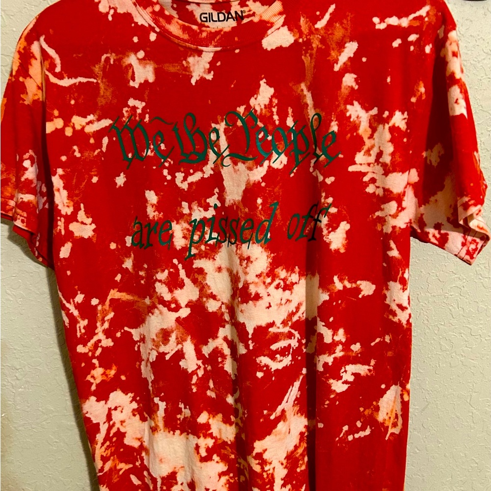 “We the People” tie dyed T-shirt